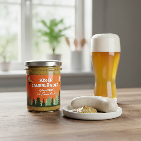 Süßer Sauerländer Senf mit Imkerhonig