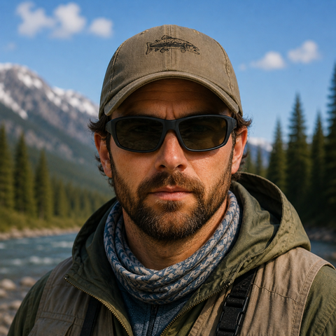 Polarisierende Sonnenbrille TroutView - Grey