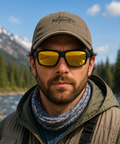 Polarisierende Sonnenbrille TroutView - Yellow Mirror