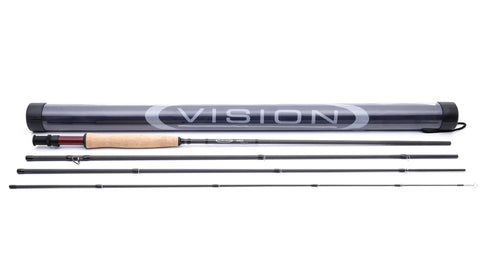 Vision Eka Fliegenrute - 9 ft / # 5 –  Leichte Fliegenrute für Forelle und Äsche - WALDDESIGNERIN®