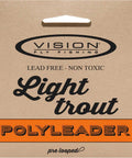 VISION Light Trout Polyleader - Slow Sink - 5 ft