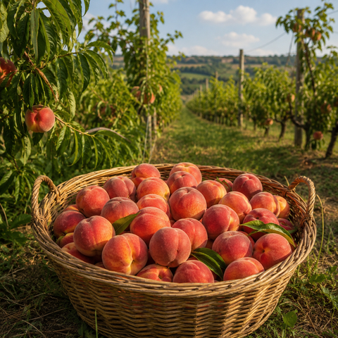 Roter Weinbergpfirsich Likör 350 ml – Fruchtig, intensiv und vielseitig