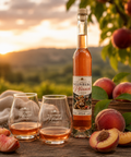 Roter Weinbergpfirsich Likör 350 ml – Fruchtig, intensiv und vielseitig