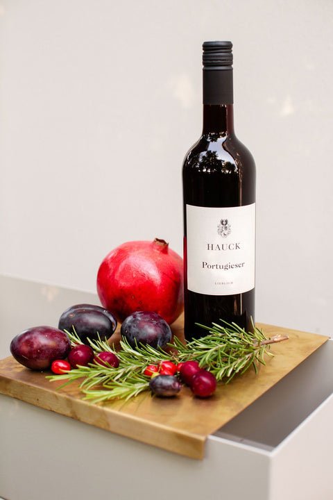 Portugieser lieblich - 2024 - Fruchtiger Rotwein aus Rheinhessen mit winterlichen Aromen - WALDDESIGNERIN® 