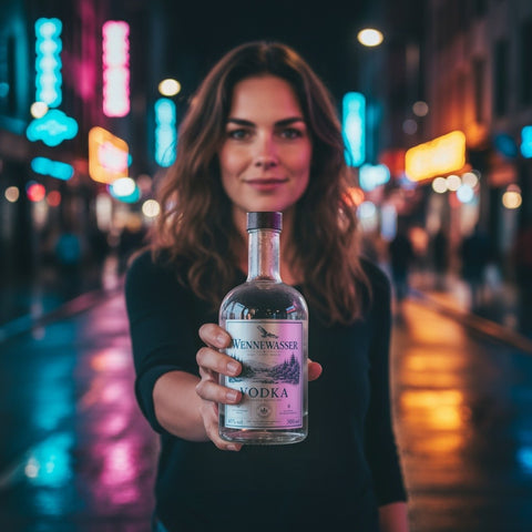 Wennewasser Premium Vodka 40 % Vol. - Made in Germany - WALDDESIGNERIN®