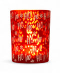 Windlicht / Teelicht Ho Ho Ho