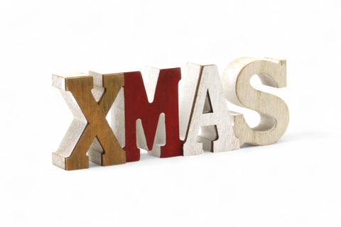 Holz-Aufsteller XMAS